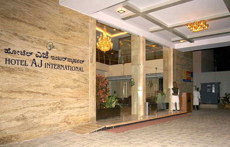 Aj International Hotel Bangalore Exterior photo
